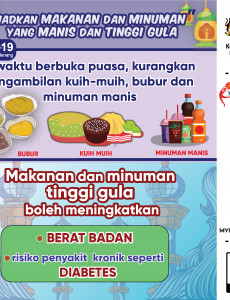 Hadkan Makanan Dan Minuman Yang Manis Dan Tinggi Gula